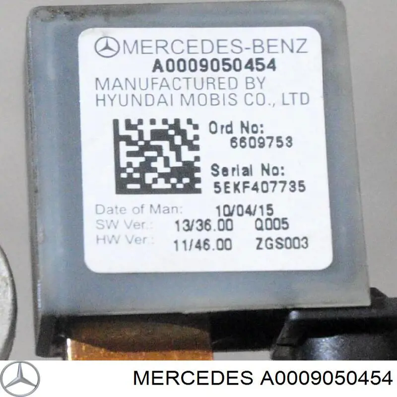 A0009050454 Mercedes Кабель маси акумулятора (АКБ)