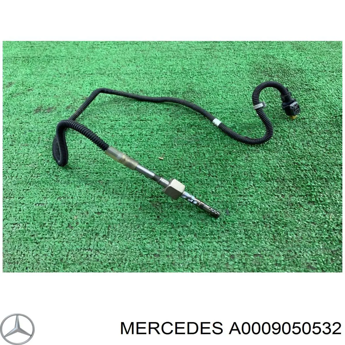 Купити A0009050532 Mercedes Датчик температури відпрацьованих газів (ВГ), до каталізатора
