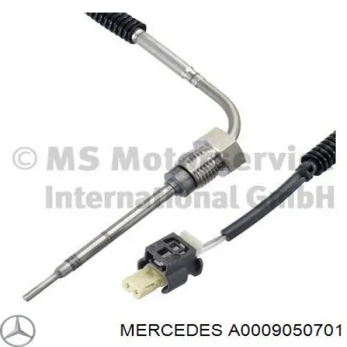 Датчик температури відпрацьованих газів (ВГ), в каталізаторі Mercedes A0009050701