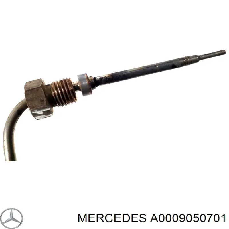 Купити A0009050701 Mercedes Датчик температури відпрацьованих газів (ВГ), в каталізаторі