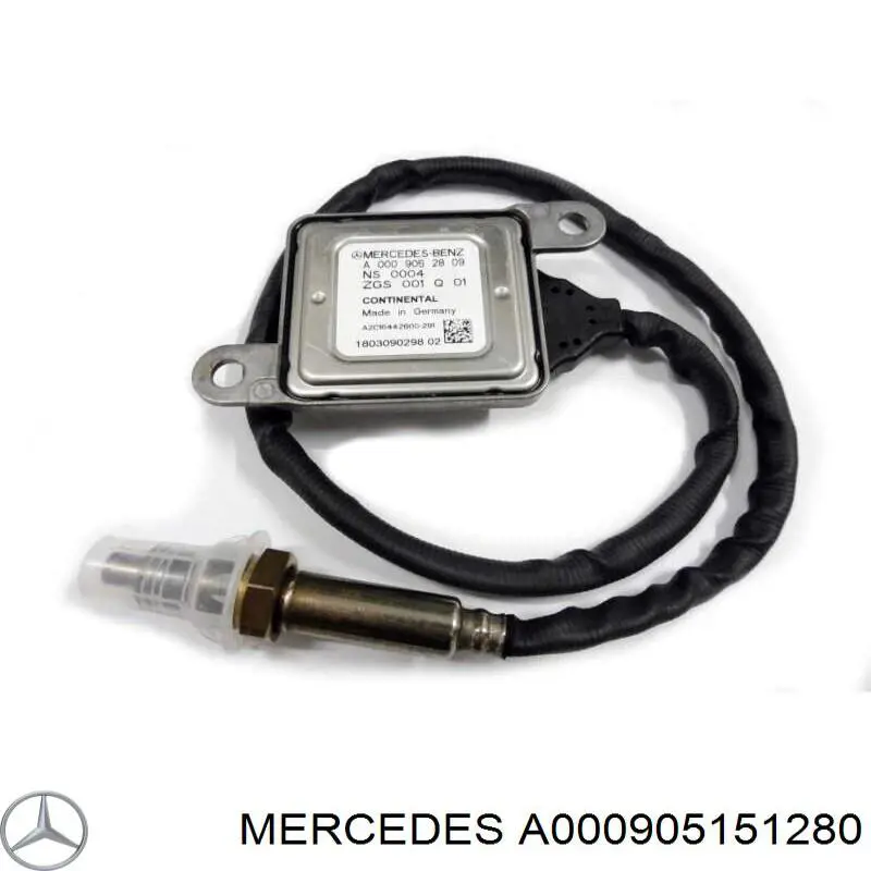 Датчик оксидів азоту NOX на Mercedes S (W221)
