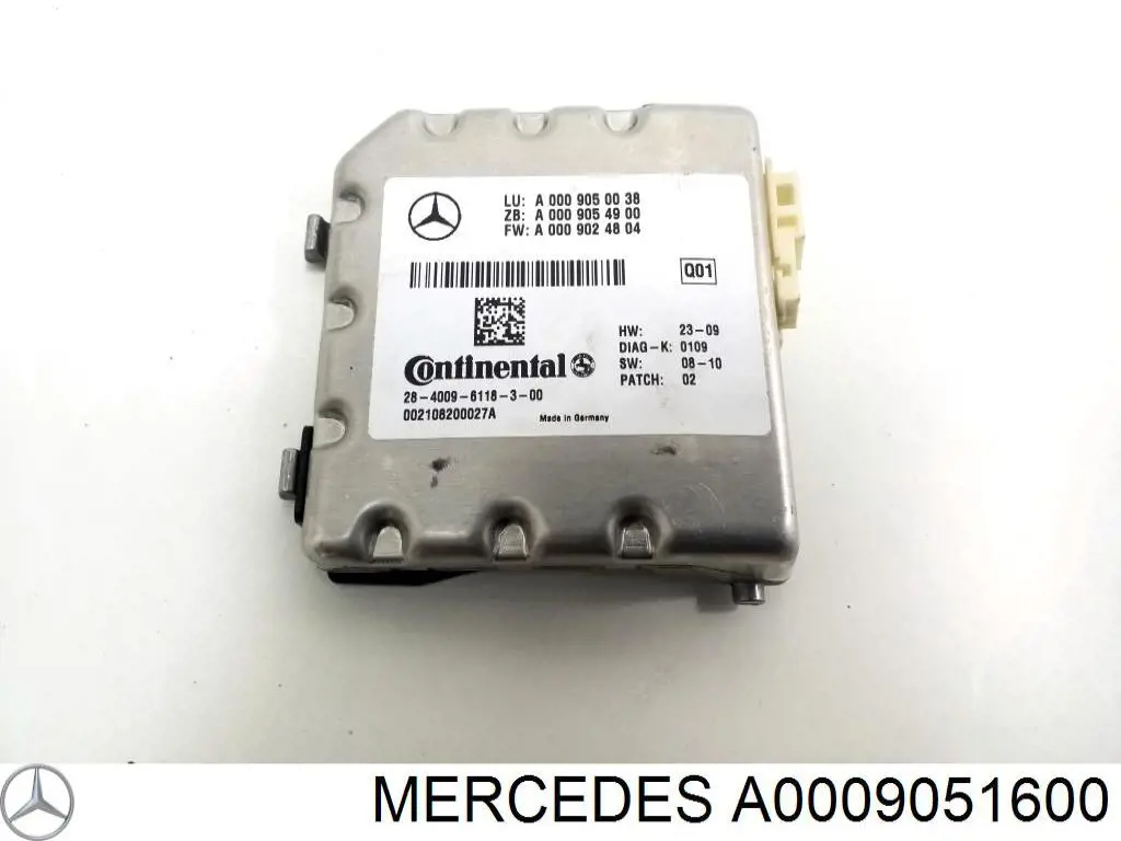 Купити A0009051600 Mercedes Модуль керування камерою