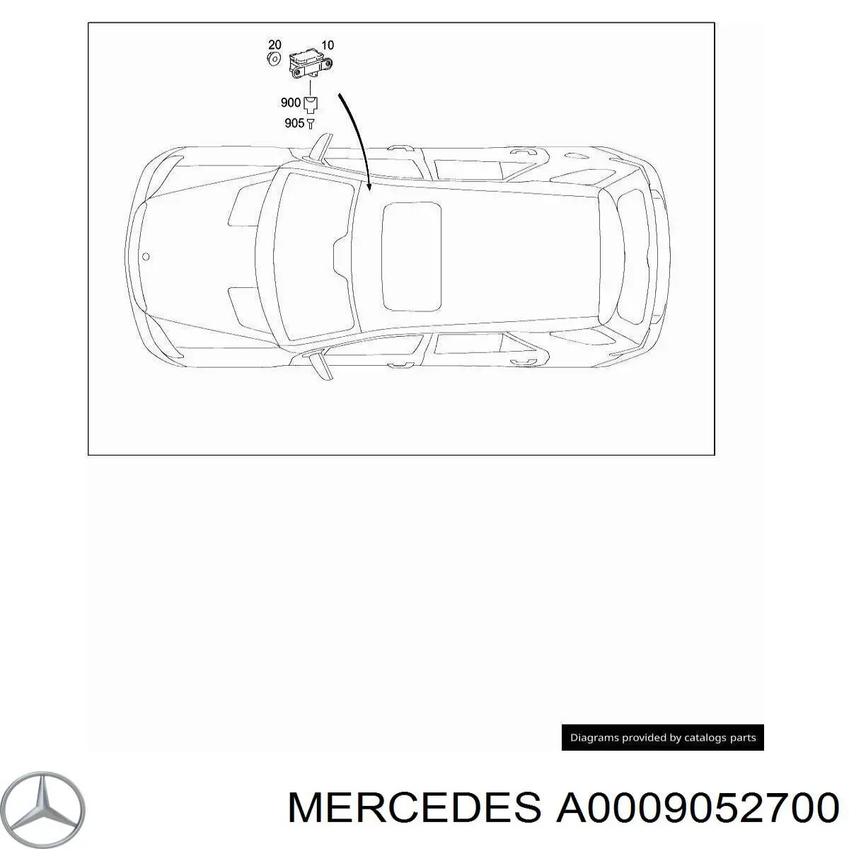 Купити A0009052700 Mercedes 