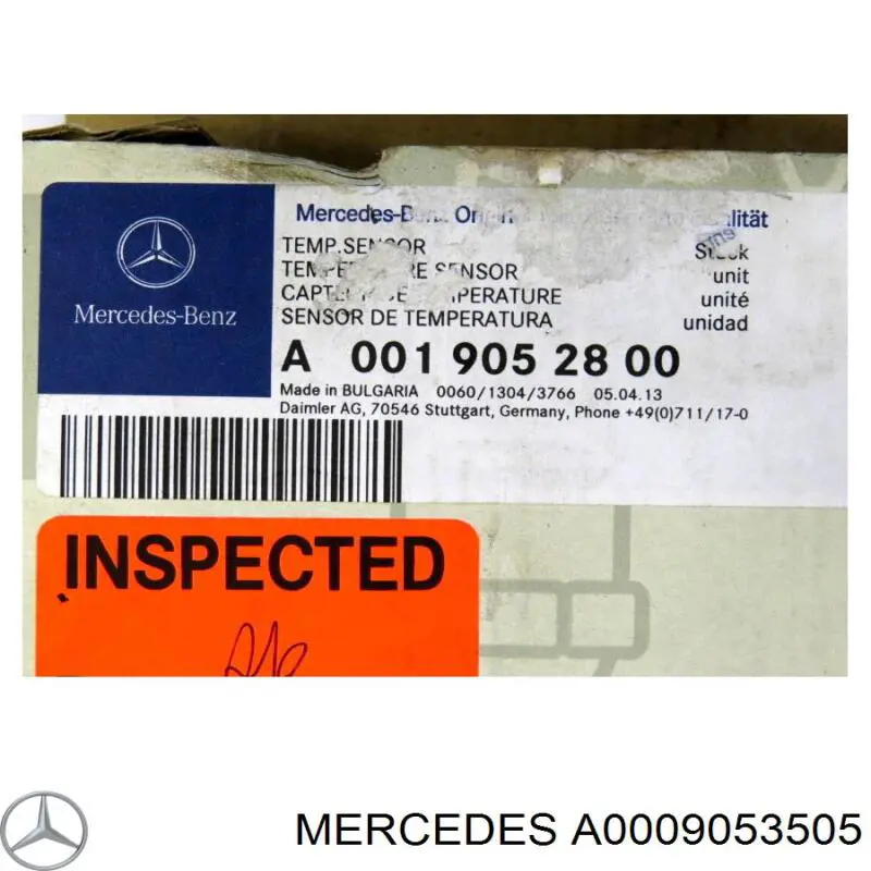  A0009053505 Mercedes