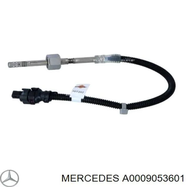 Купити A0009053601 Mercedes Датчик температури відпрацьованих газів (ВГ), до каталізатора