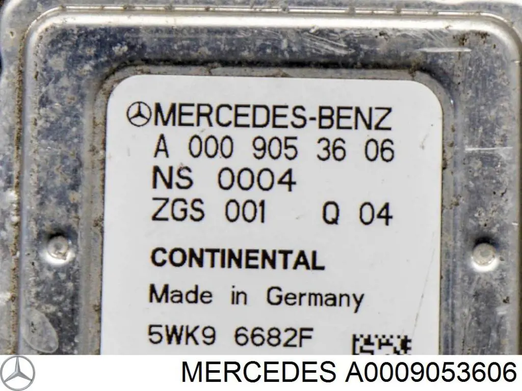 Датчик оксидів азоту NOX, передній Mercedes A000905360680 ціна, від 191.27 USD