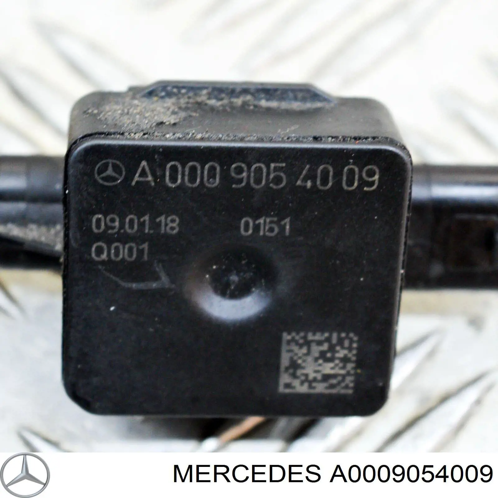 A0009054009 Mercedes Датчик температури відпрацьованих газів (ВГ), перед турбіною