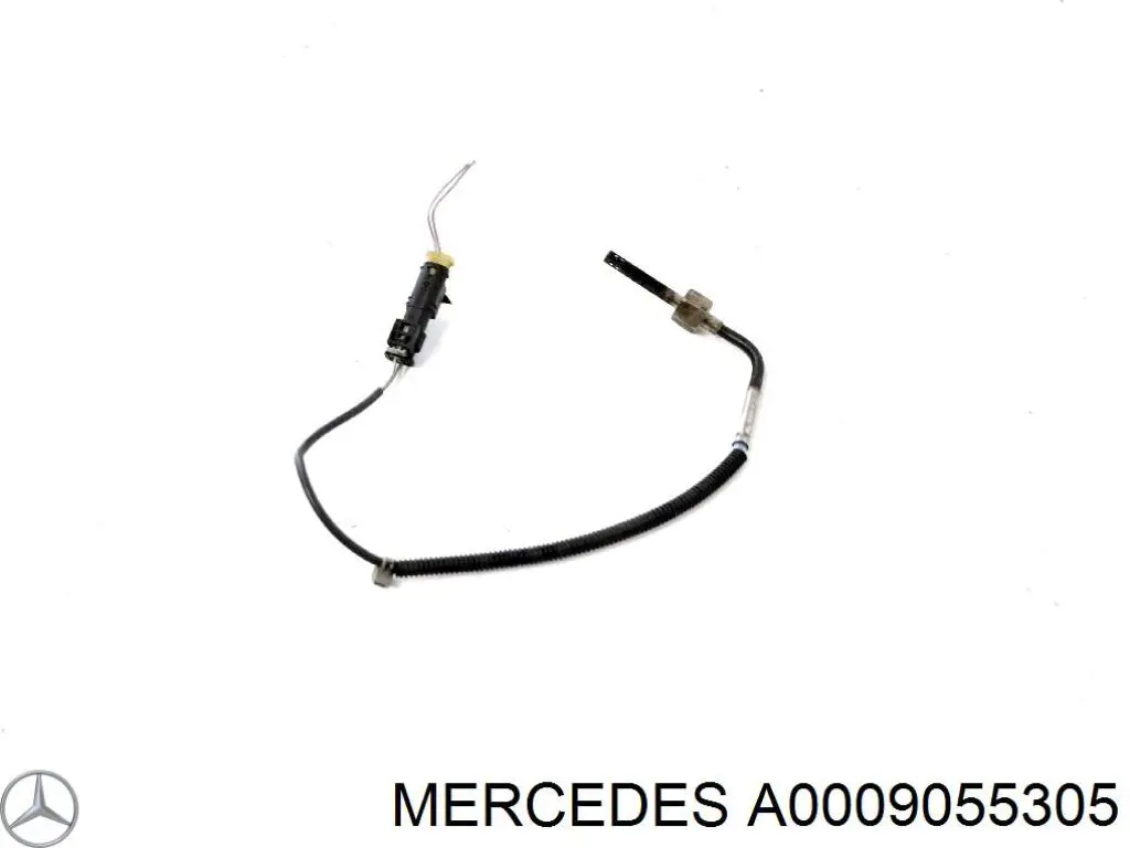Купити A0009055305 Mercedes Датчик температури відпрацьованих газів (ВГ), перед фільтром сажі