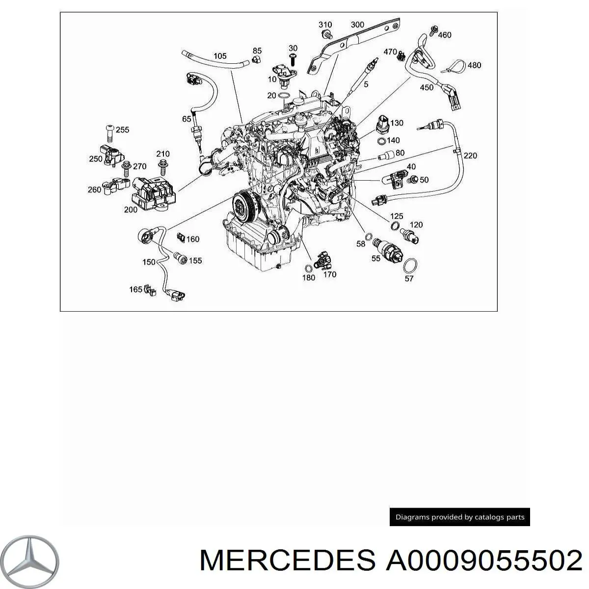  0009055502 Mercedes