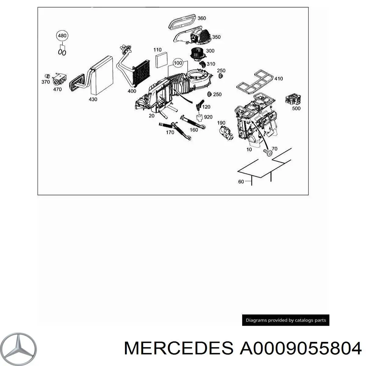  A0009055804 Mercedes