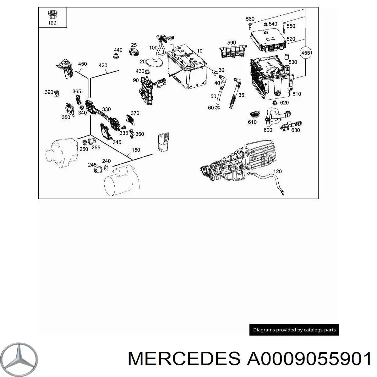  Mercedes A0009056407 ціна, від 101.35 USD