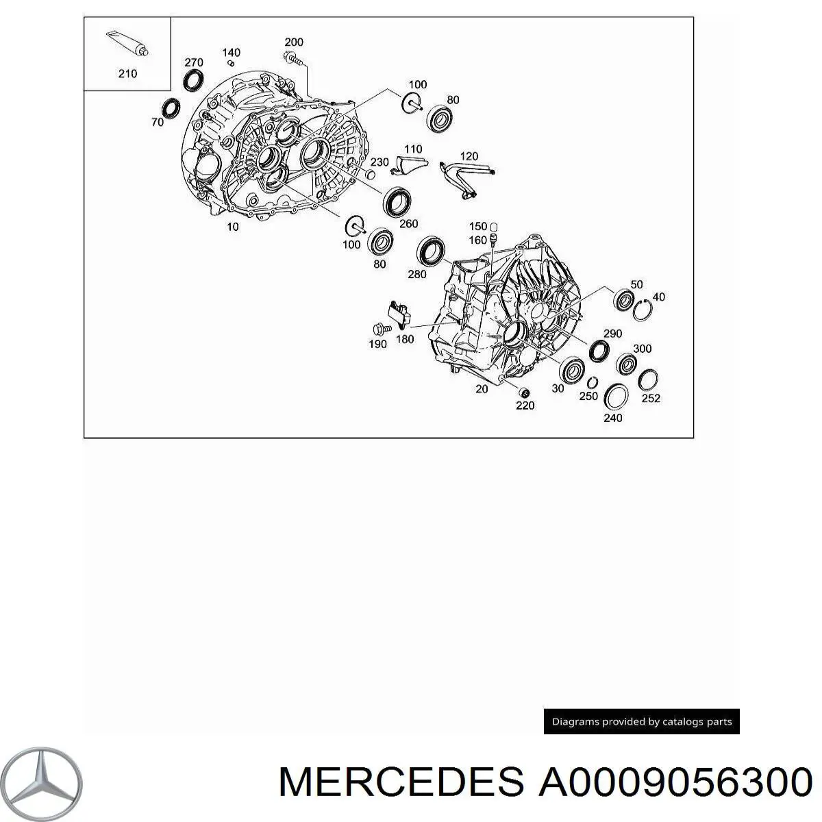 A0009056300 Mercedes 