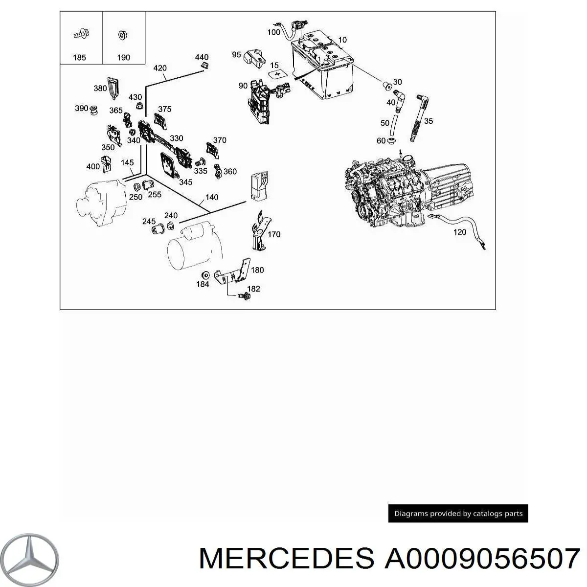 Купити A0009056507 Mercedes 