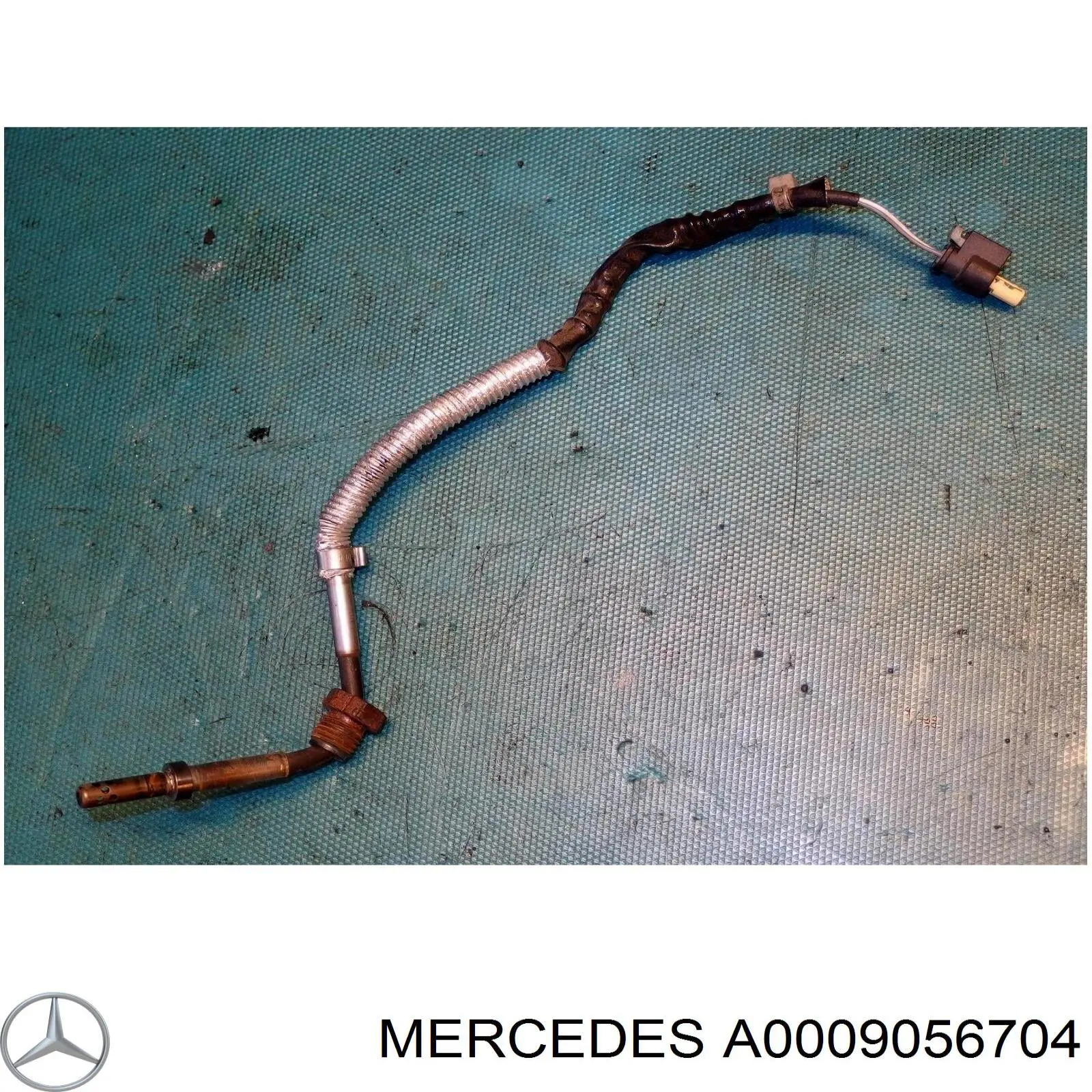 Купити A0051536628 Mercedes Датчик температури відпрацьованих газів (ВГ), перед турбіною