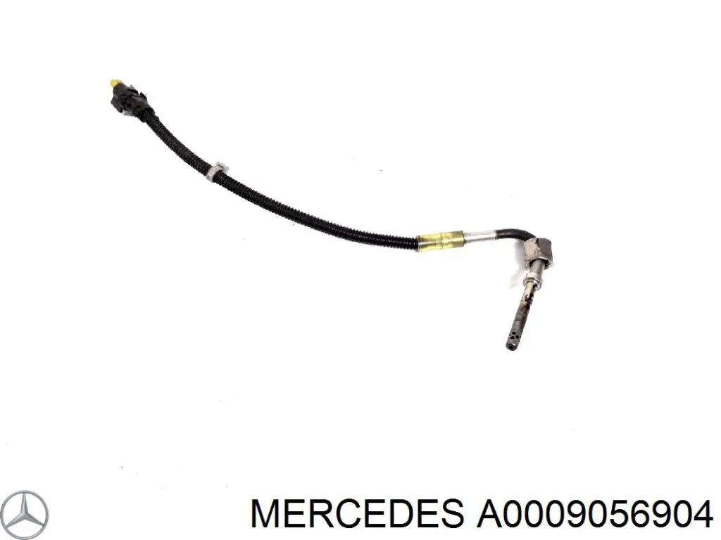 A0009056904 Mercedes датчик температури відпрацьованих газів (вг, фільтр сажі)