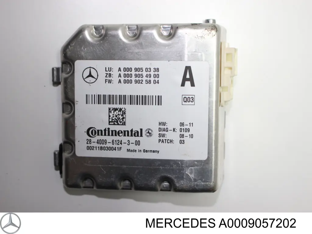 A0009057202 Mercedes Модуль керування камерою