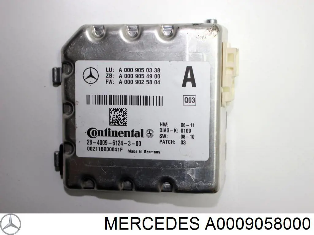 Модуль керування камерою Mercedes A0009058000 ціна, від 50.00 USD
