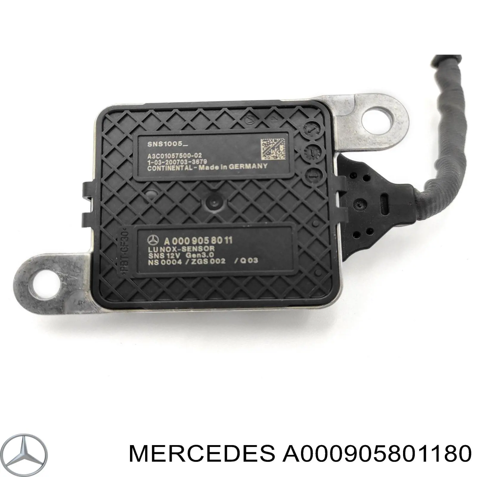 Датчик оксидів азоту NOX, передній Mercedes A000905801180 ціна, від 199.32 USD