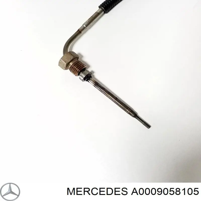 A0009058105 Mercedes Датчик температури відпрацьованих газів (ВГ), в каталізаторі