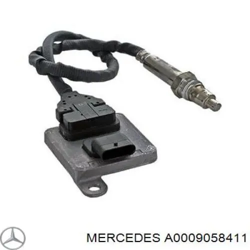 Датчик оксидів азоту NOX, задній A0009058411 Mercedes