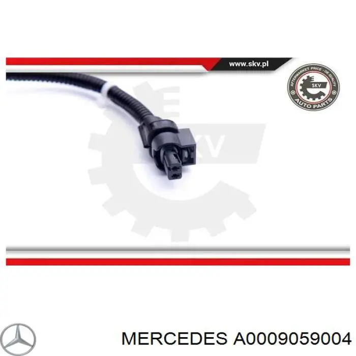 Купити A0009059004 Mercedes Датчик температури відпрацьованих газів (ВГ), після каталізатора