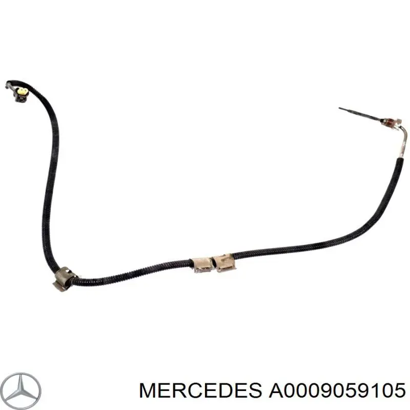 A0009059105 Mercedes Датчик температури відпрацьованих газів (ВГ), в каталізаторі
