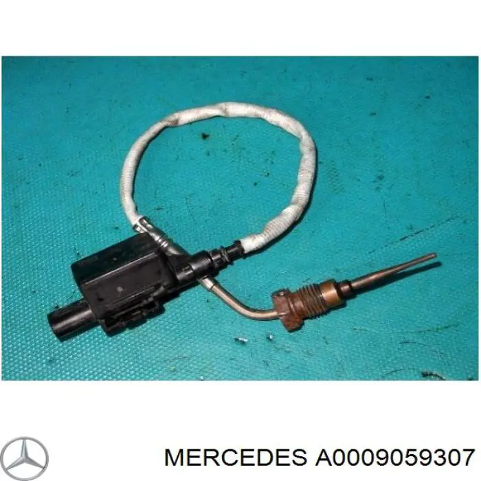 Купити A0009059307 Mercedes Датчик температури відпрацьованих газів (ВГ), перед турбіною