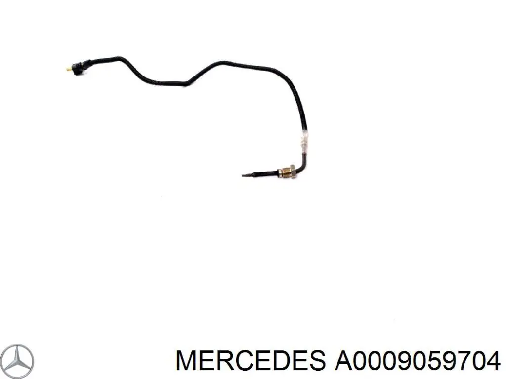 A0009059704 Mercedes Датчик температури відпрацьованих газів (ВГ), перед фільтром сажі