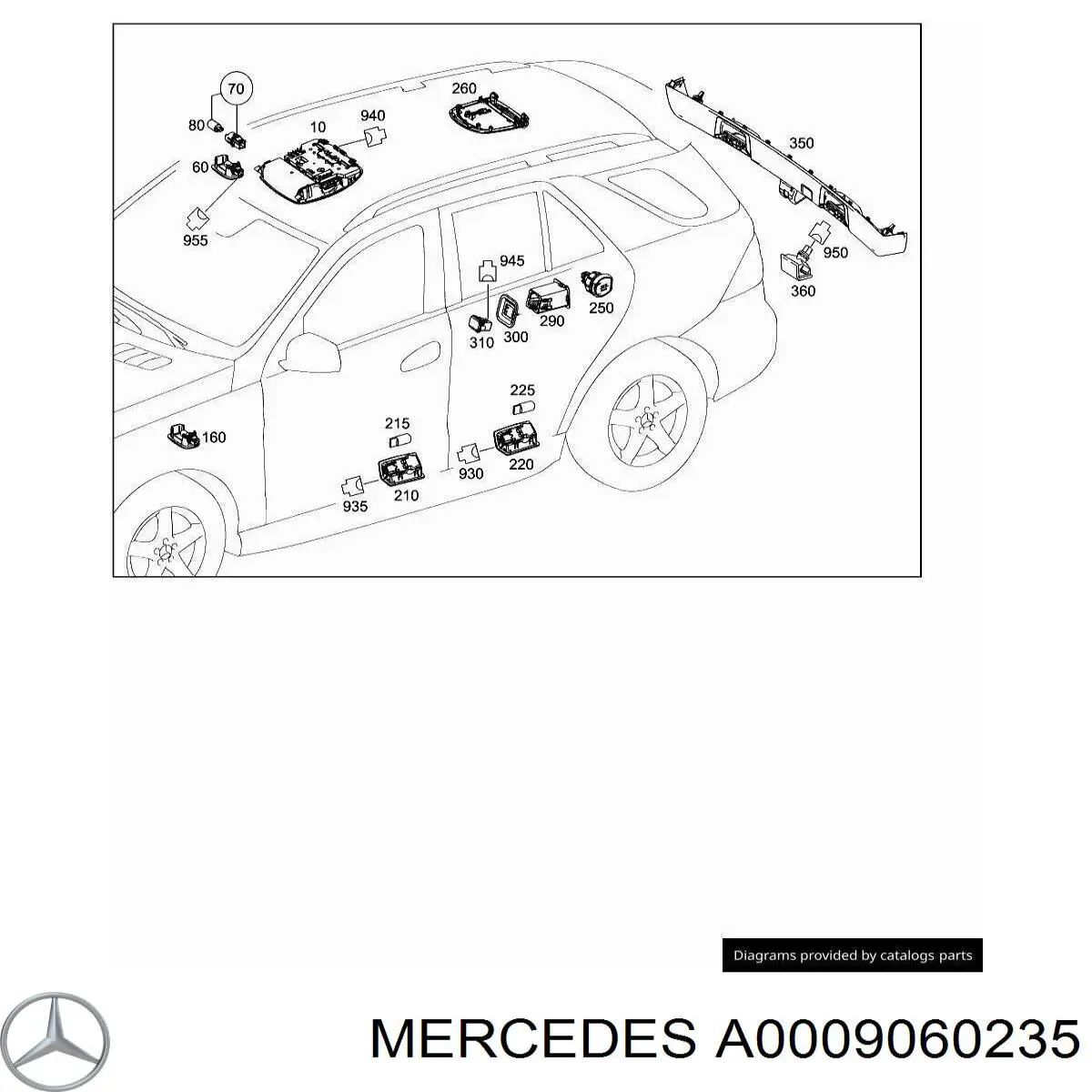  Mercedes A0009060235 ціна, від 5.86 USD