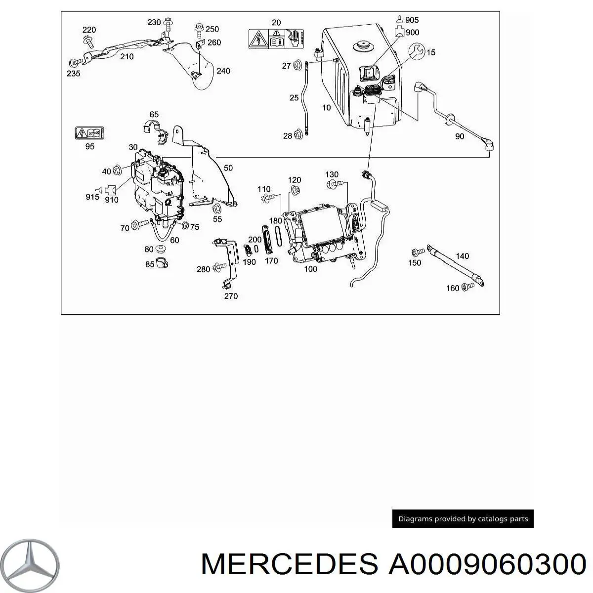 Інвентор струму на Mercedes S (W221)