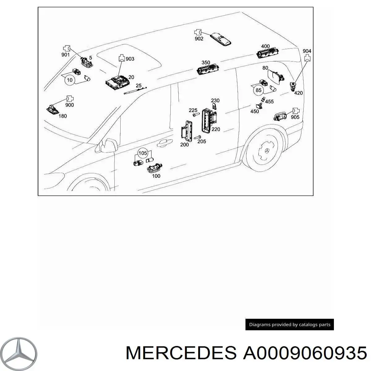  A0009060935 Mercedes