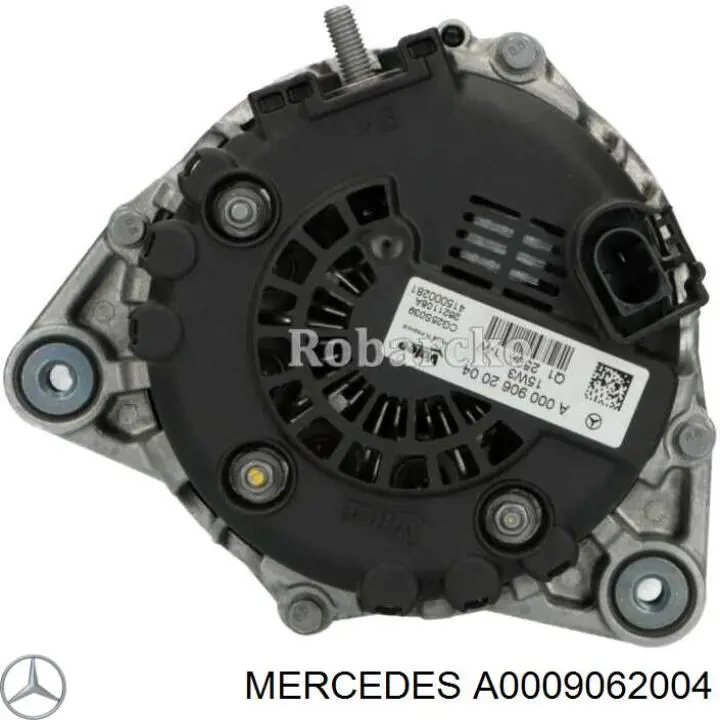 A0009062004 Mercedes Авто генератор
