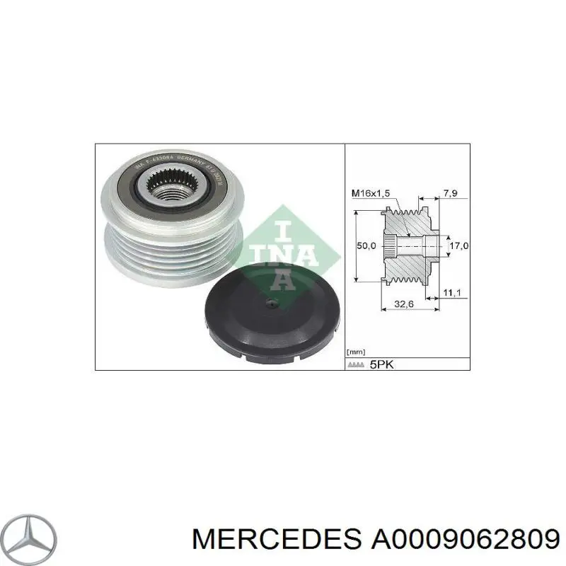 A0009062809 Mercedes 