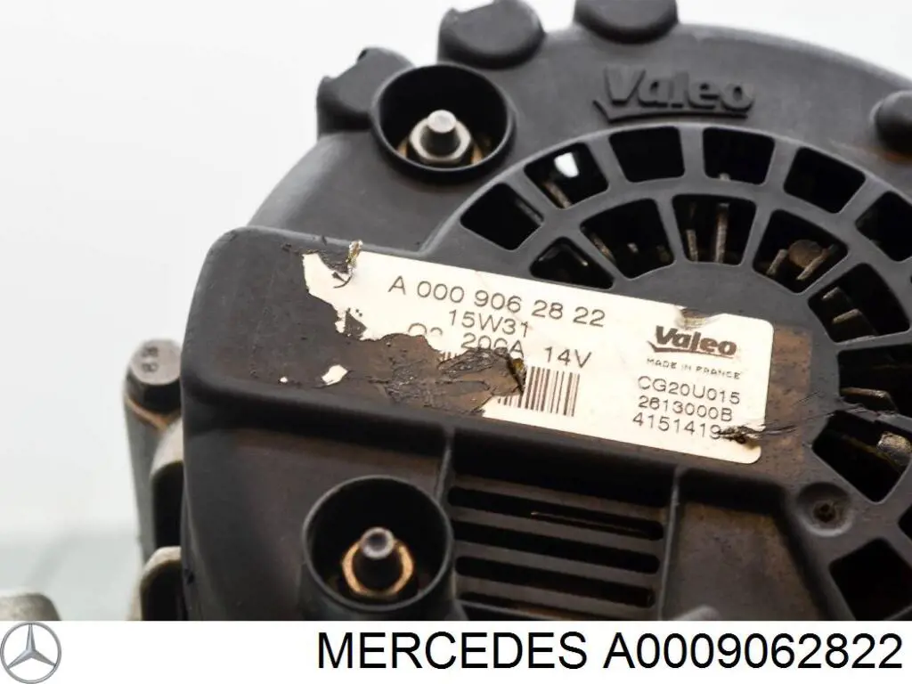 A0009062822 Mercedes генератор