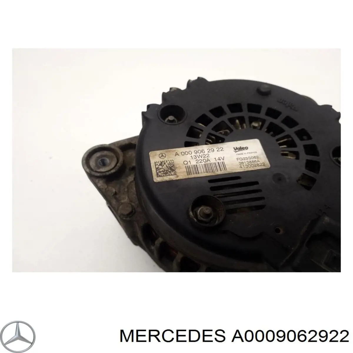 A0009062922 Mercedes Авто генератор