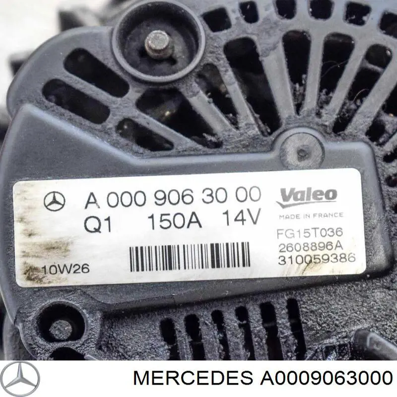 Генератор A0009063000 Mercedes
