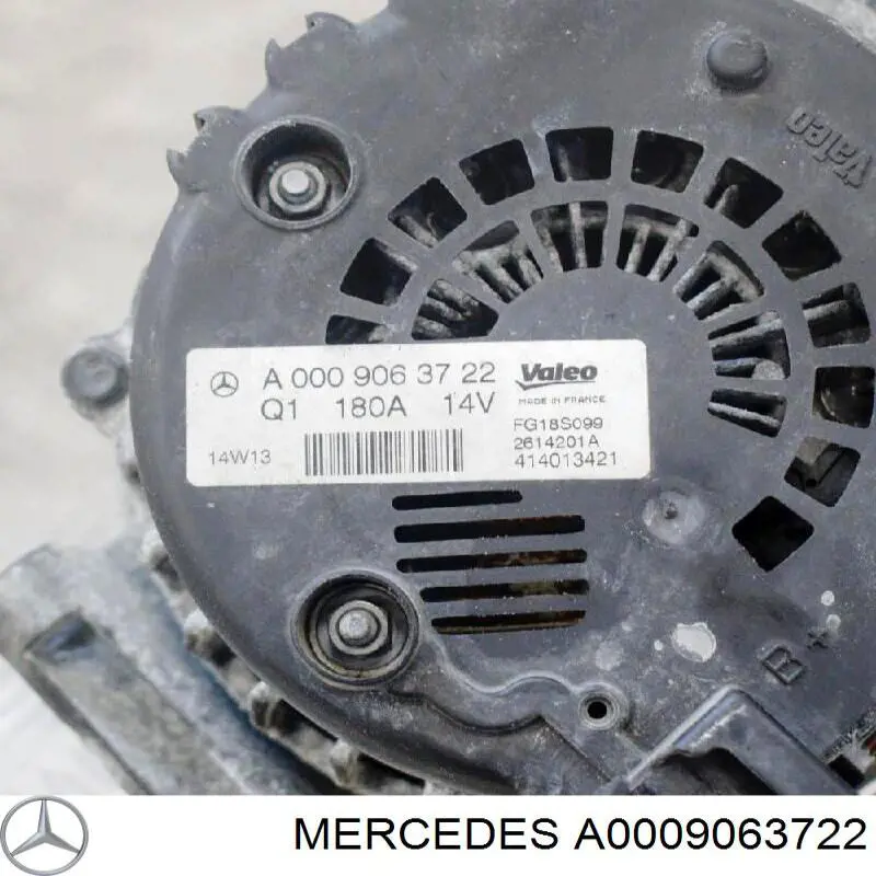 Генератор Mercedes A0009063722 ціна, від 127.95 USD