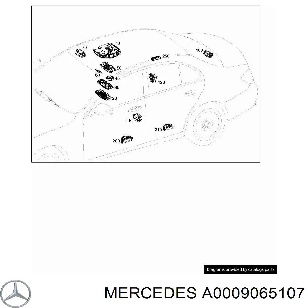A0009065107 Mercedes 