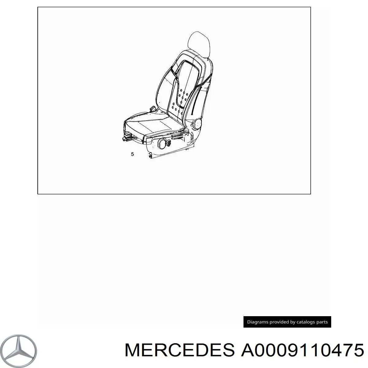  Mercedes A0009110475 ціна, від 9.72 USD