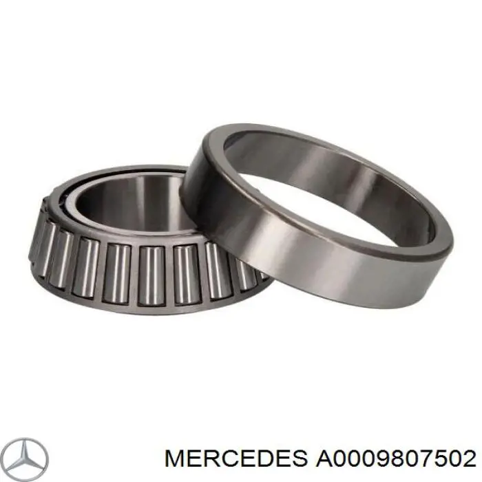 Комплект підшипник маточини передньої Mercedes A0009807502 ціна, від 22.73 USD