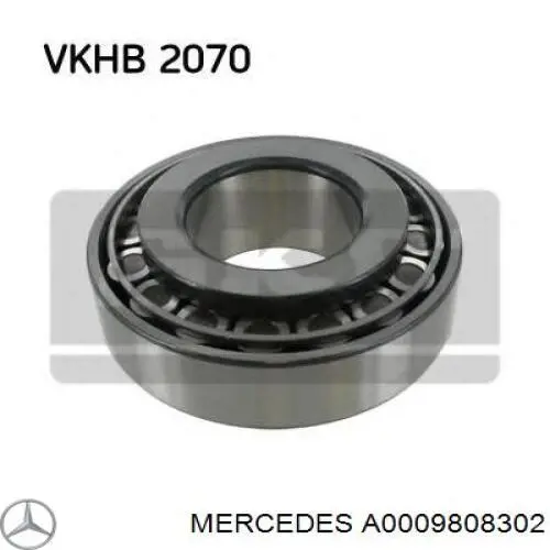 A0009808302 Mercedes підшипник маточини передньої