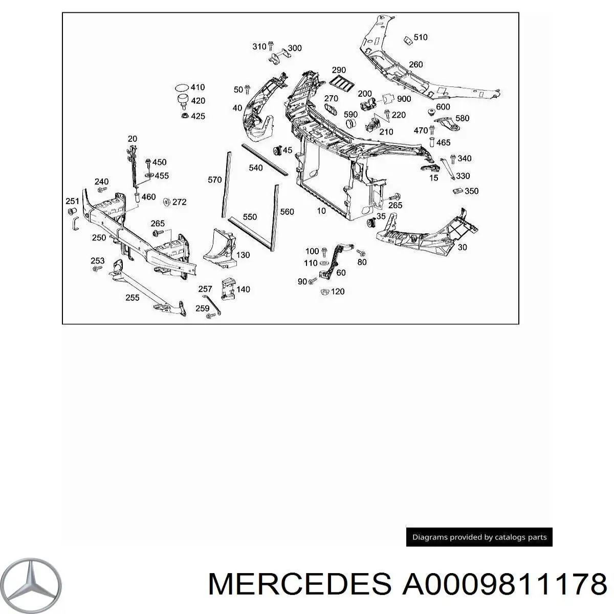  Mercedes A0009811178 ціна, від 7.53 USD