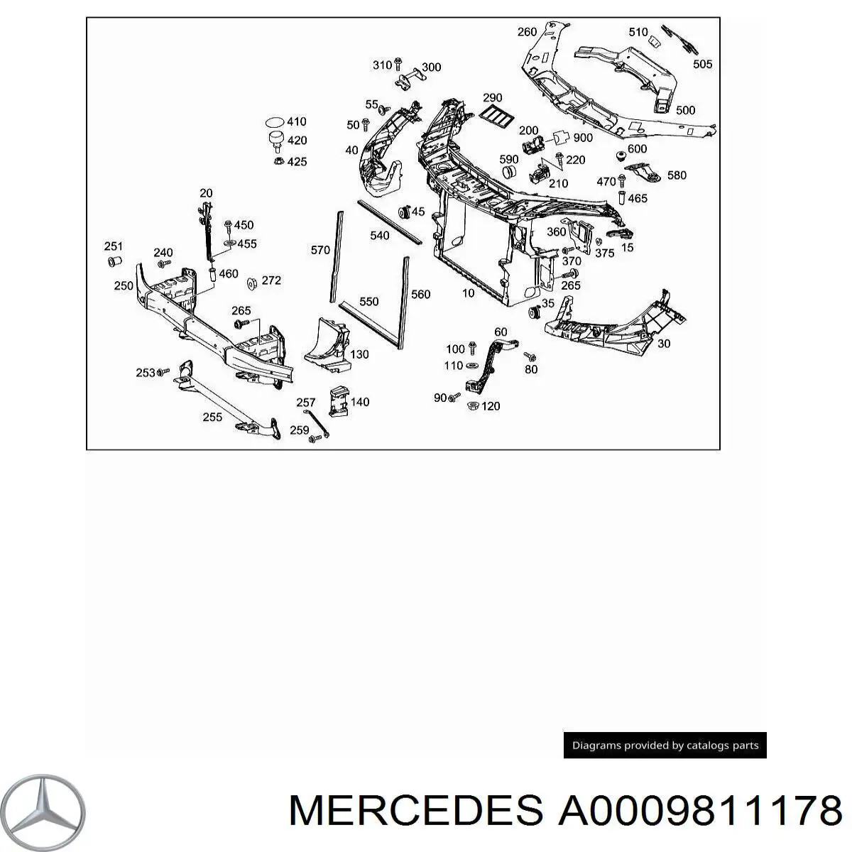  A0009811178 Mercedes