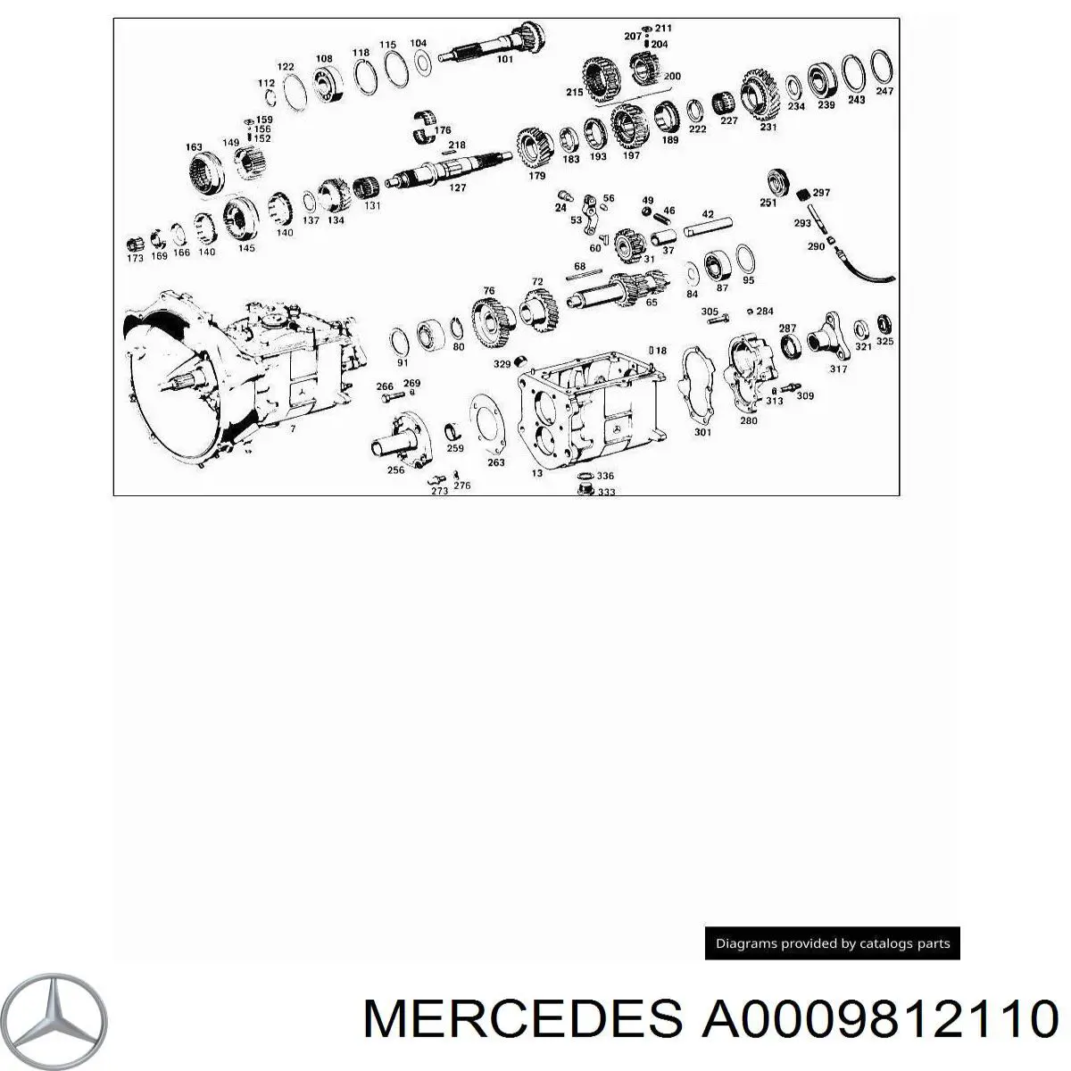 Підшипник стартера Mercedes A0009812110 ціна, від 2.91 USD