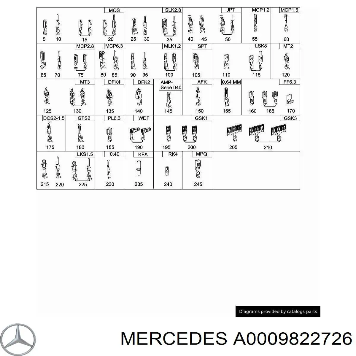  A0009822726 Mercedes