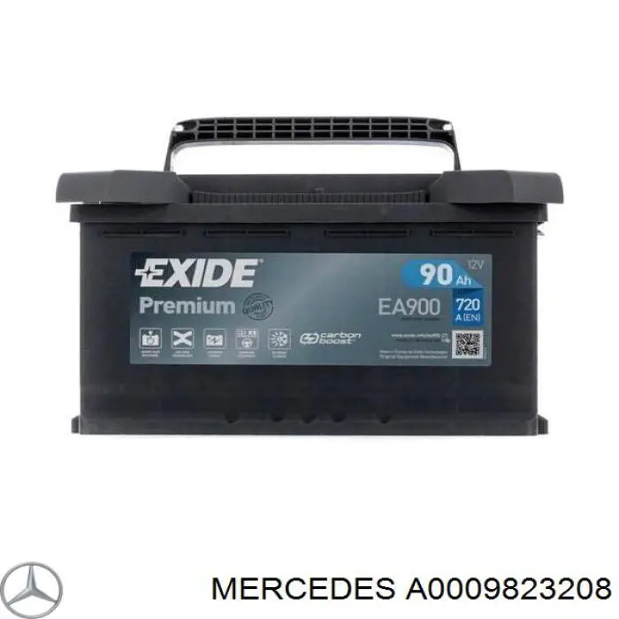 Батарея акумуляторна Mercedes A0009823208 ціна, від 141.03 USD