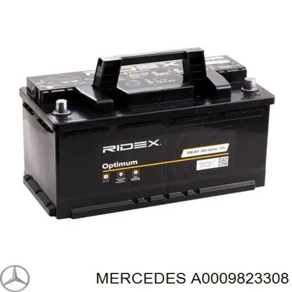 A0009823308 Mercedes акумуляторна батарея, акб