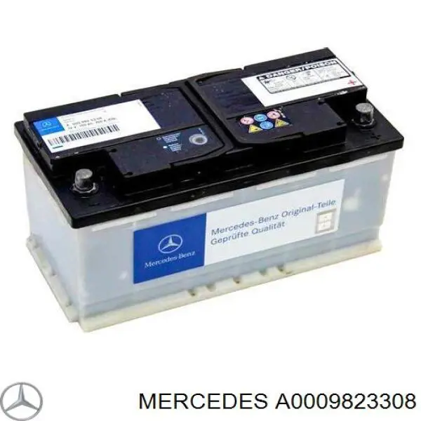 Батарея акумуляторна Mercedes A0009823308 ціна, від 319.87 USD