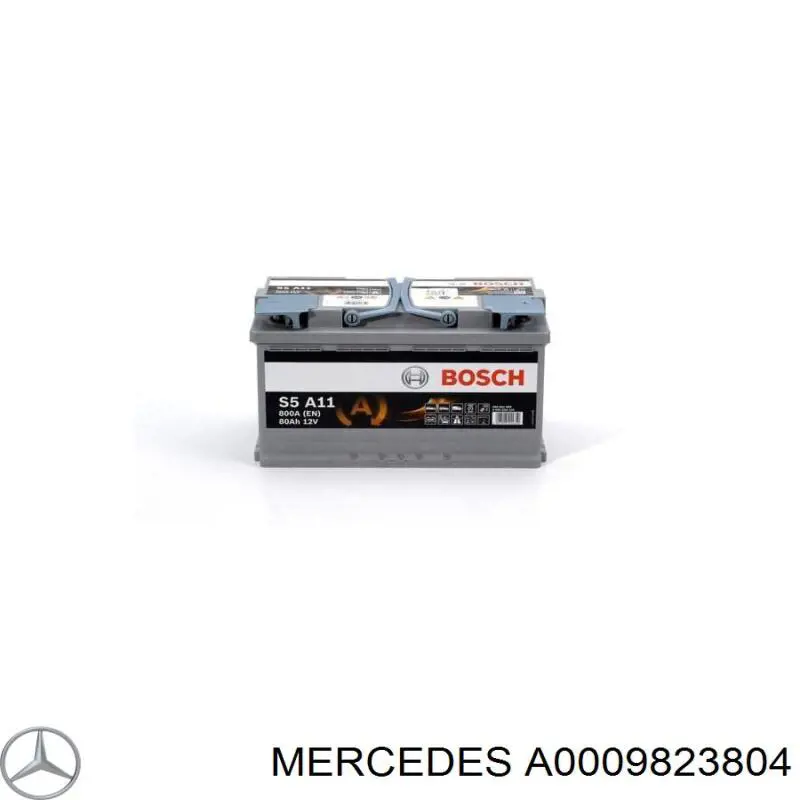 Акумуляторна батарея, АКБ A0009823804 Mercedes