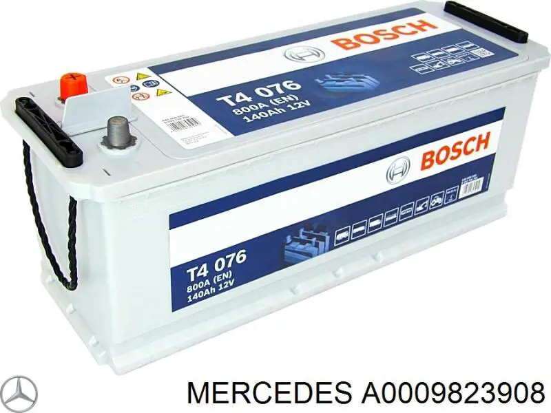 Акумуляторна батарея, АКБ A0009823908 Mercedes